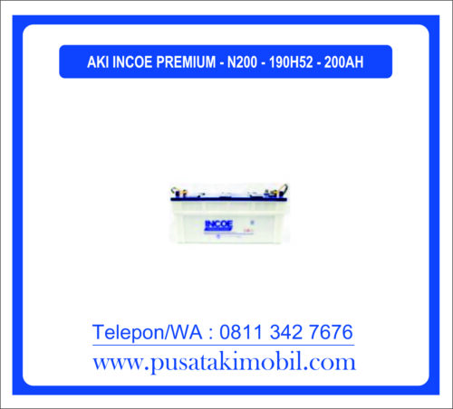 AKI INCOE PREMIUM N200 / 190H52 (200 AH)