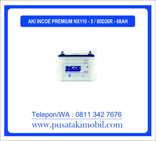 AKI INCOE PREMIUM NX110-5 / 80D26R (68 AH)