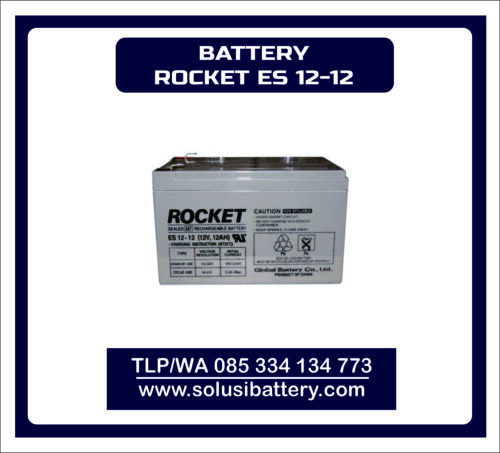BATTERY UPS ROCKET ES12-12 | BATTERY ROCKET 12V12AH